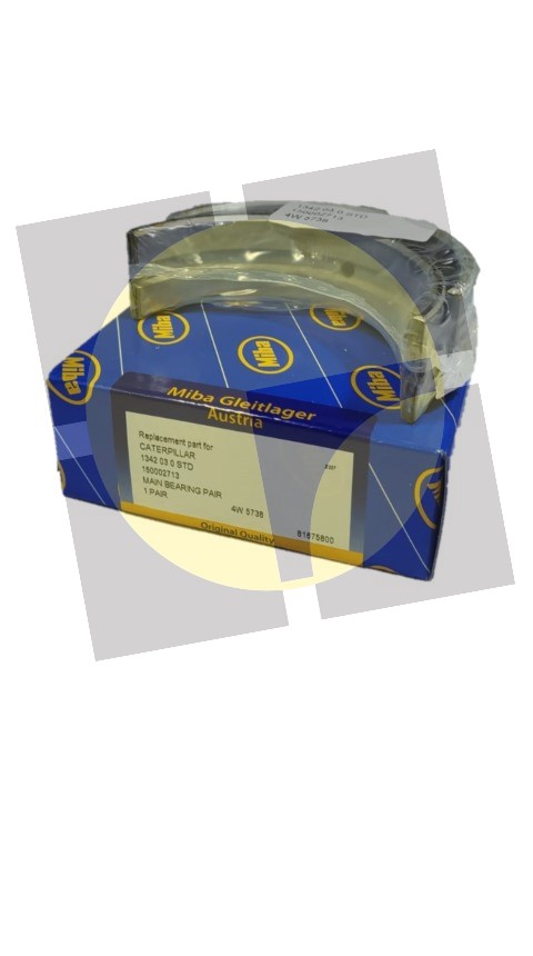 4W5738 IN STOCK! - MAIN BEARING (MIBA)